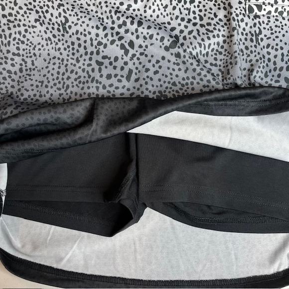 Pebble Beach NEW Dry-Luxe Performance Leopard Ombre Golf Skort Size Large - Picture 7 of 11